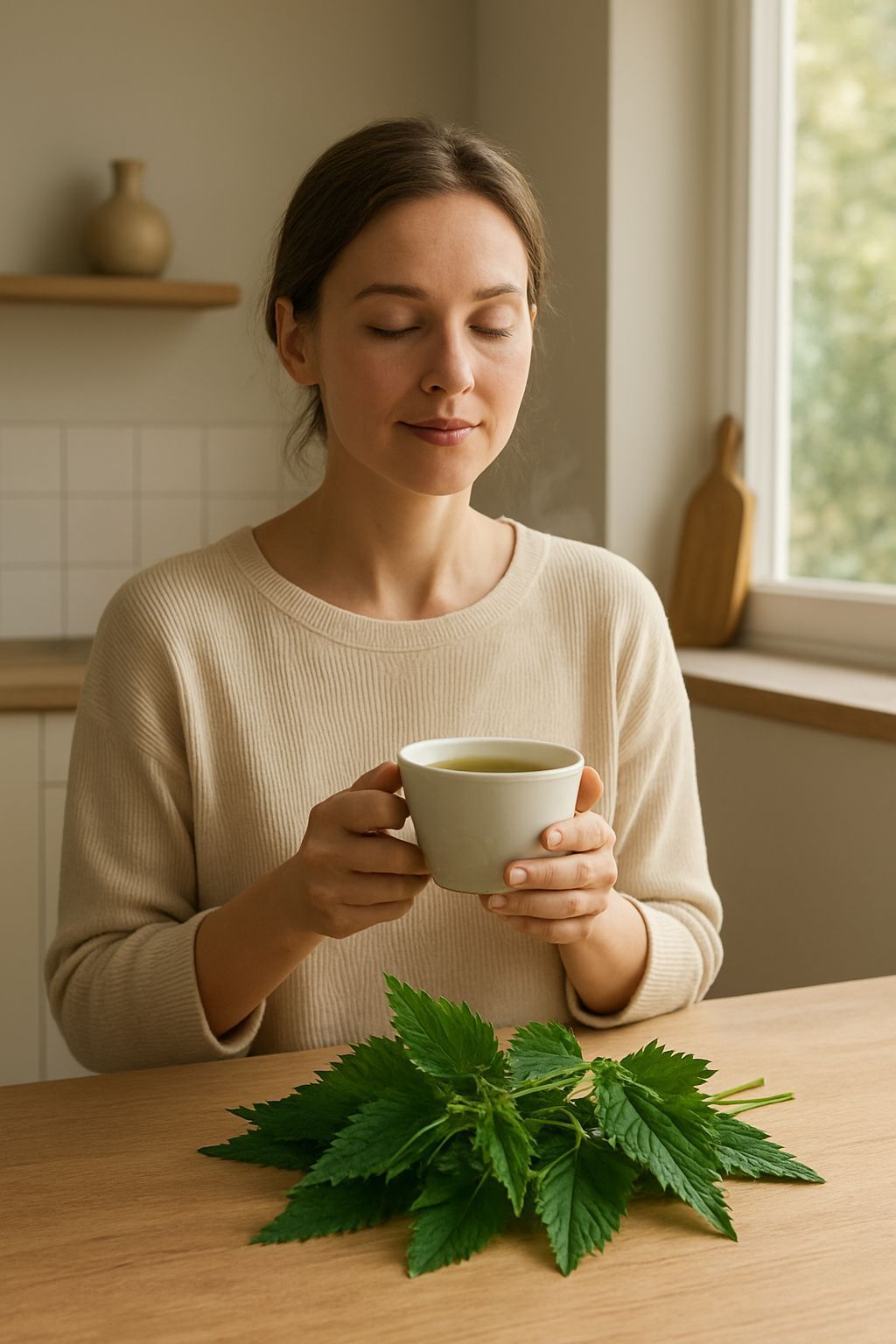 A csalántea gyulladáscsökkentő és antioxidáns hatású lehet.