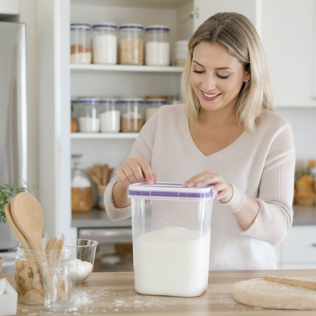 A lisztet hűvös, száraz helyen érdemes tárolni.