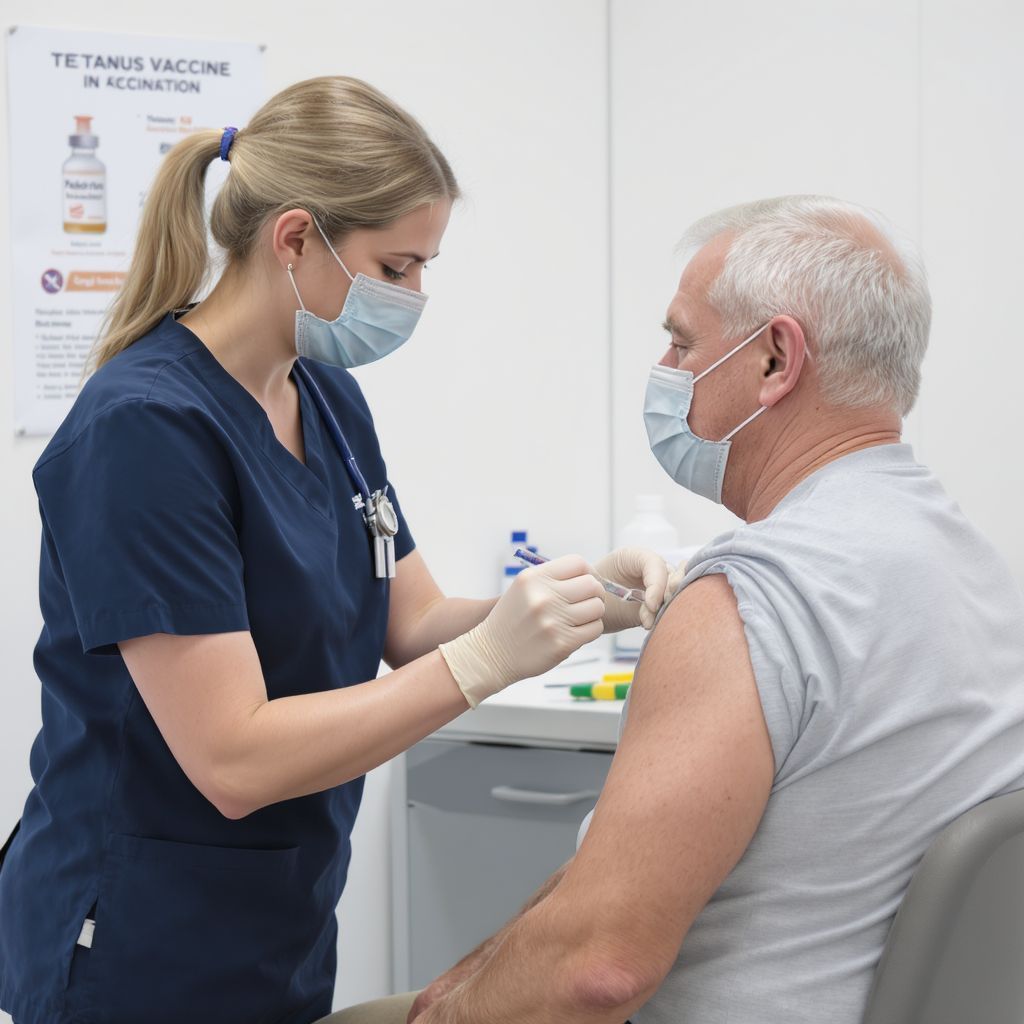 A tetanusz oltás védelme 10 évig tart.