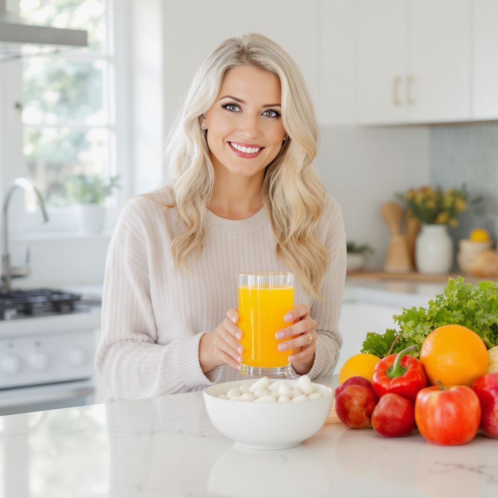 A C-vitamin fokozza a kollagén termelését a bőrben.