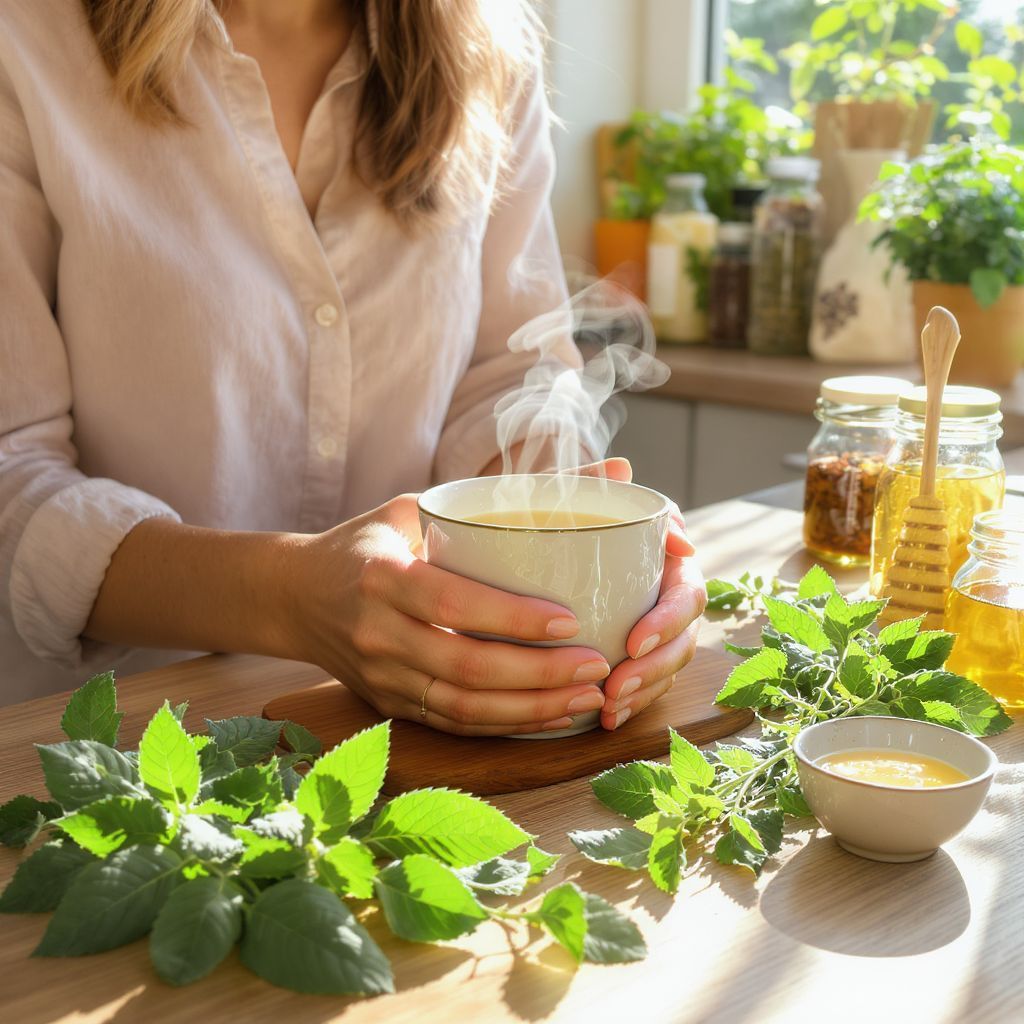 A citromfű nyugtató hatása segít a stressz kezelésében.