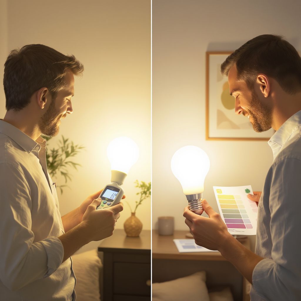 A színhőmérséklet befolyásolja a fényhangulatot és érzéseket.