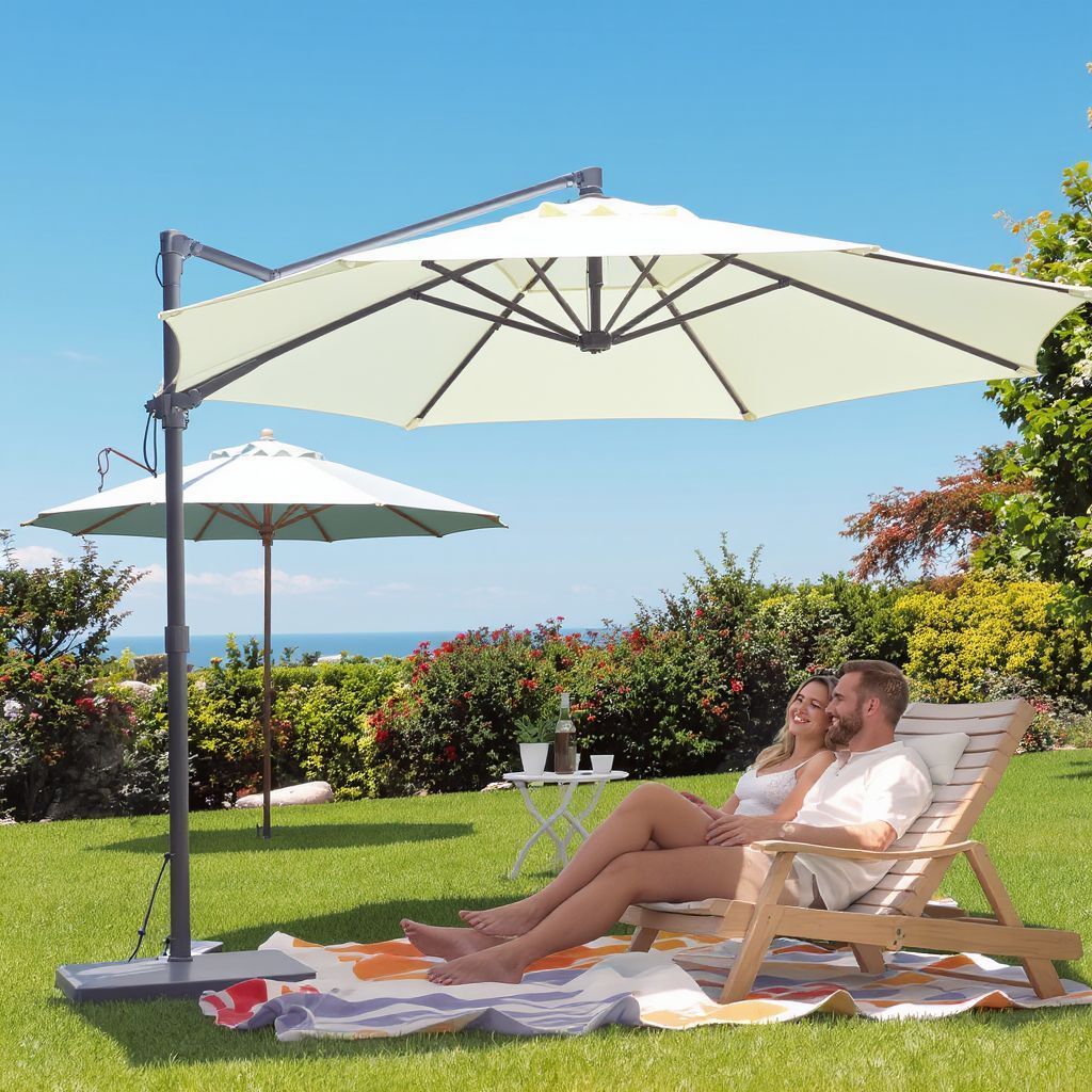 A különböző napernyő típusok egyedi védelem és stílus.