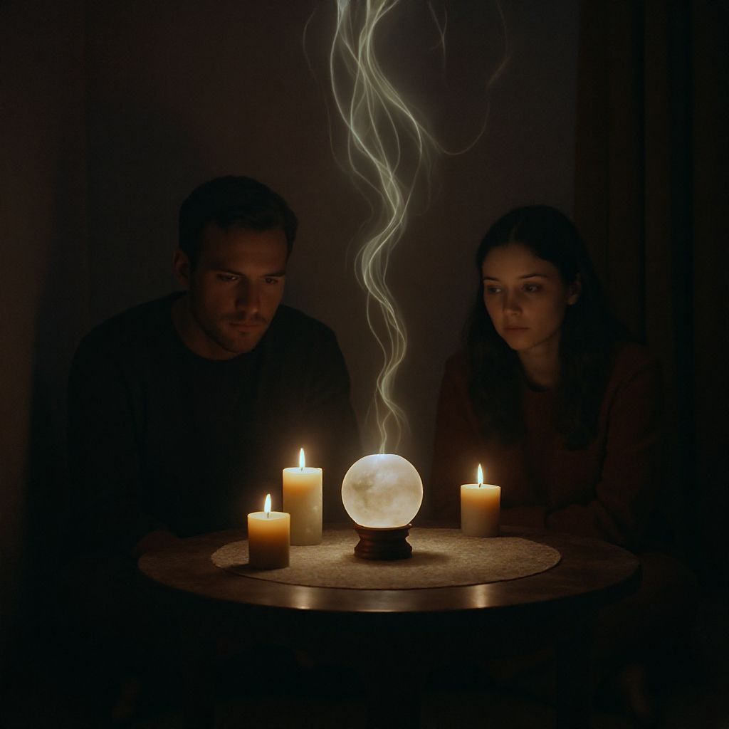 A szellemidézés során lelki és pszichés veszélyek fenyegetnek.