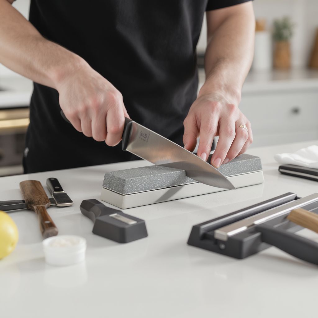 A fenőkő választása meghatározza az élezés hatékonyságát.