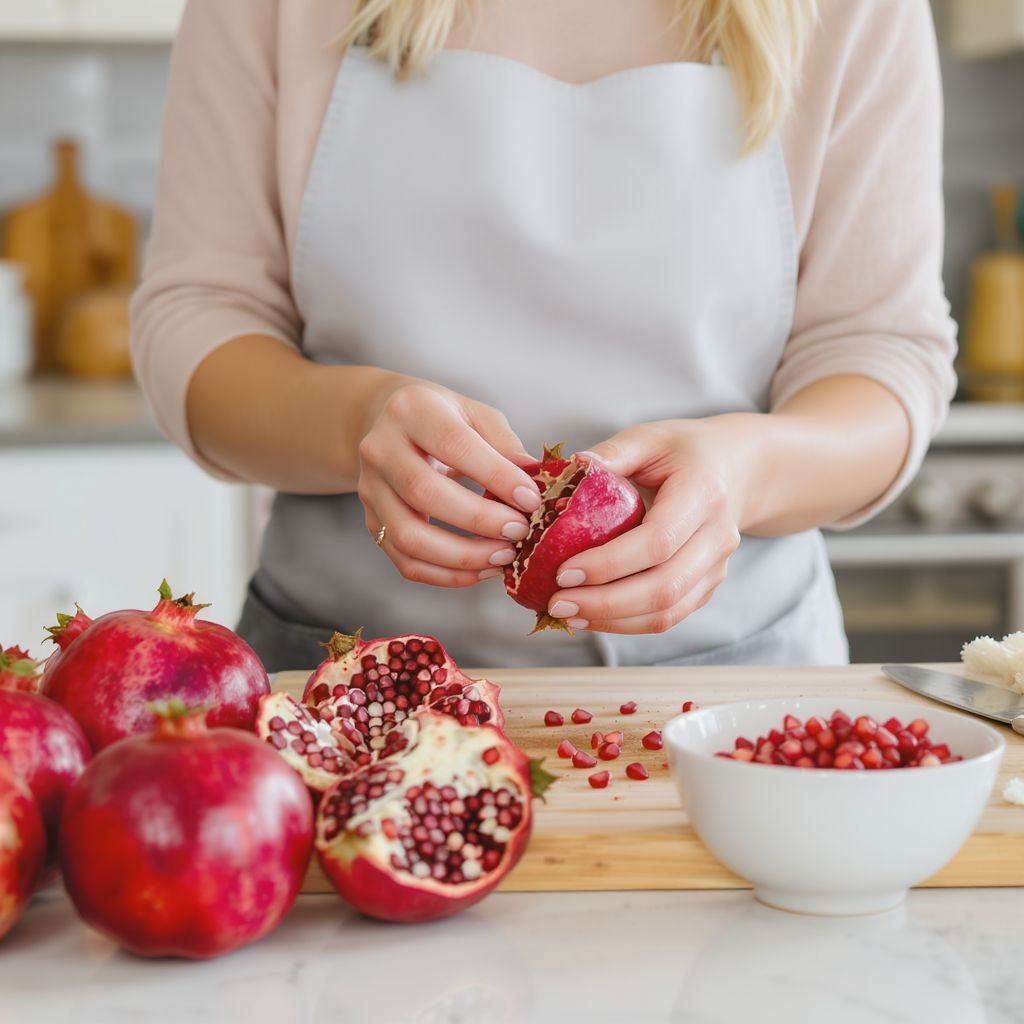 A gránátalma magjai tele vannak antioxidánsokkal és vitaminokkal.