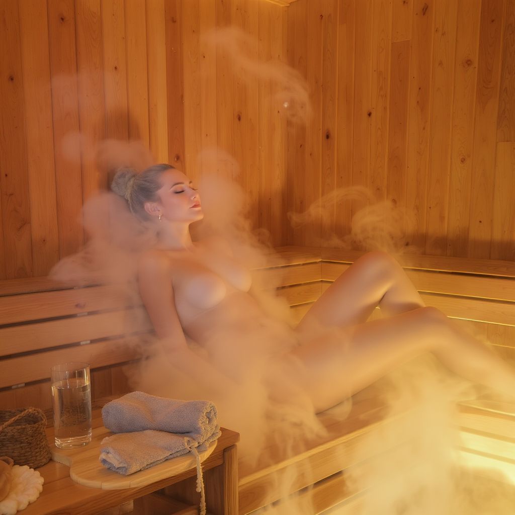 A szaunázás során a folyadékpótlás kulcsszerepet játszik.