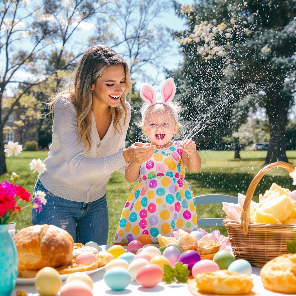 A locsolkodás a tavaszi megújulás szimbóluma.