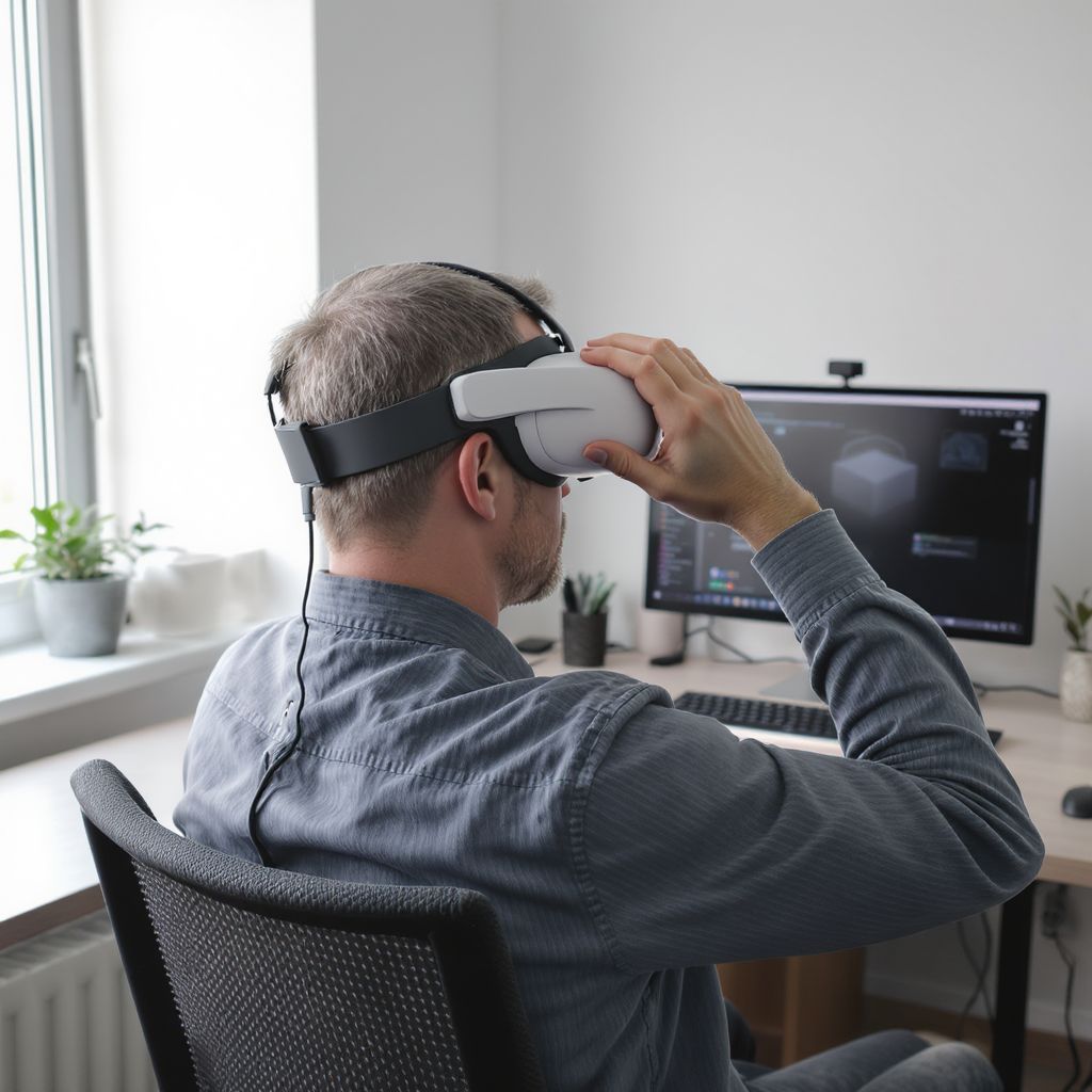 Az IPD pontos beállítása javítja a VR élményt.