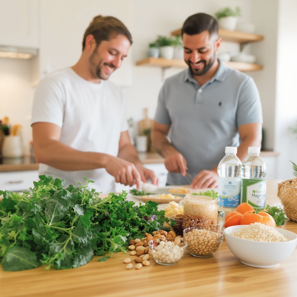 A magnézium gazdag forrásai közé tartozik a spenót.