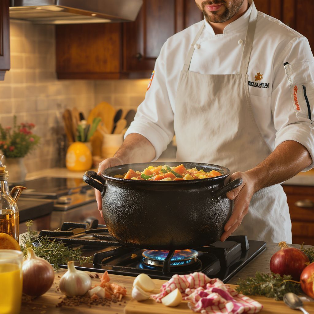 A legjobb választás a vastag falú lábas.