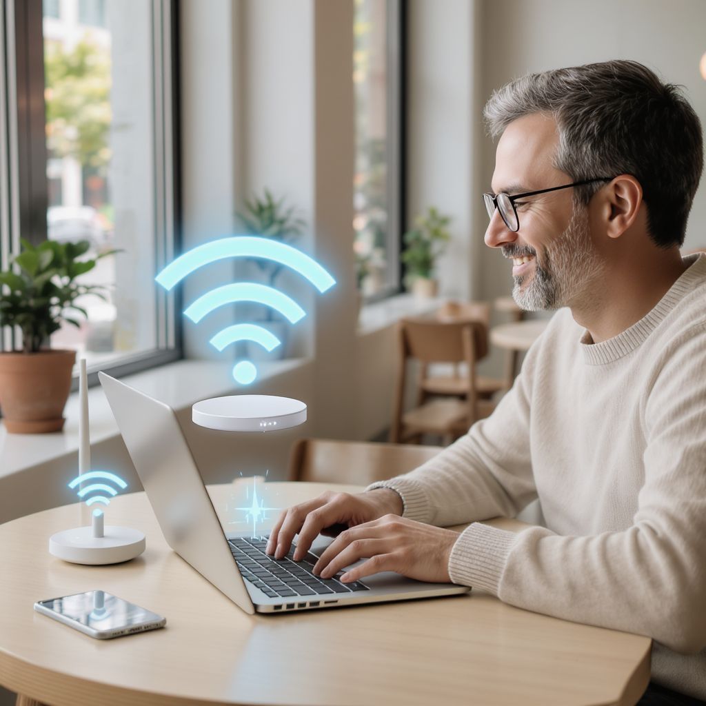 Nyilvános Wi-Fi használata során a személyes adatok veszélyben vannak.