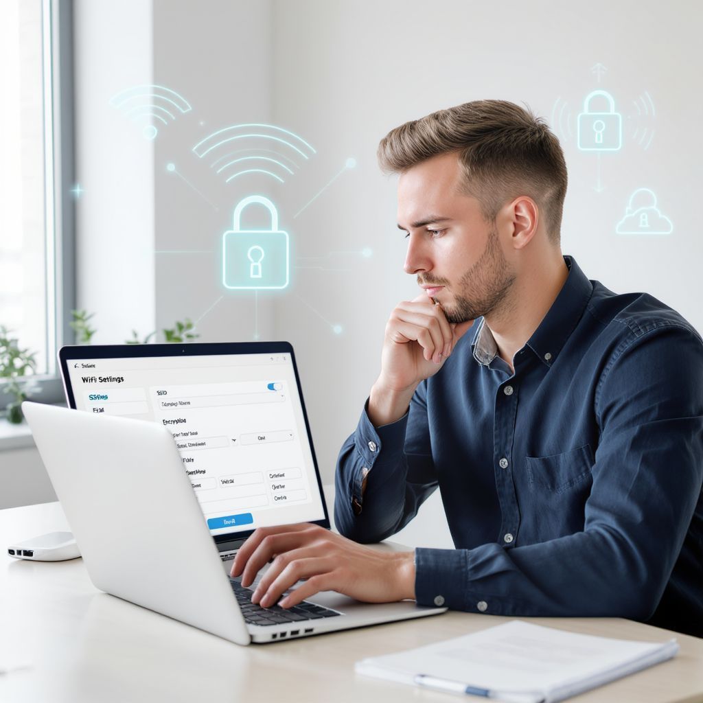 A titkosítás erősítése elengedhetetlen a Wi-Fi biztonsághoz.