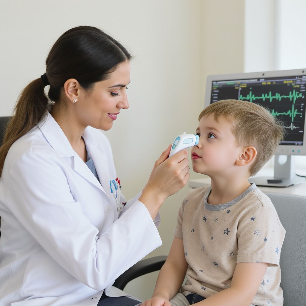 A láz monitorozása segít a megfelelő kezelés időben.