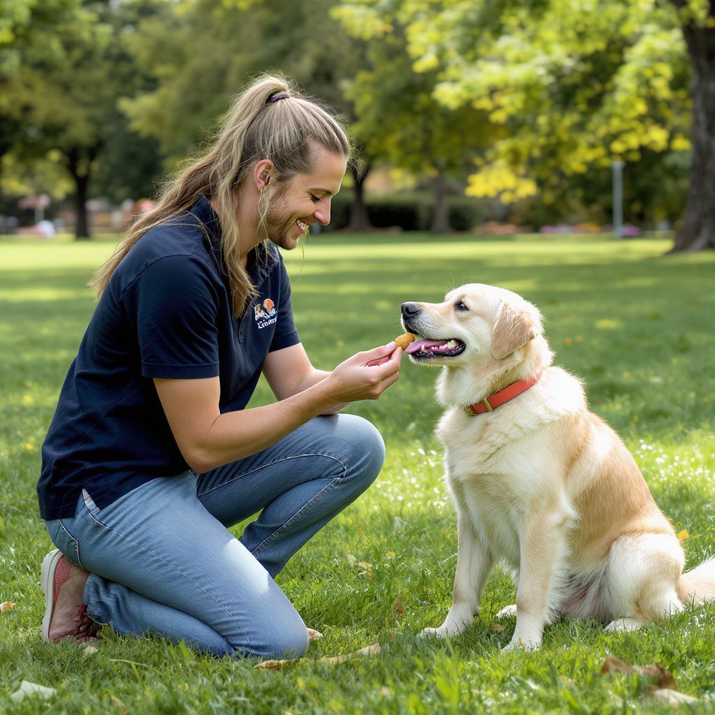 A tréning erősíti a gazdi és kutyája kötelékét.