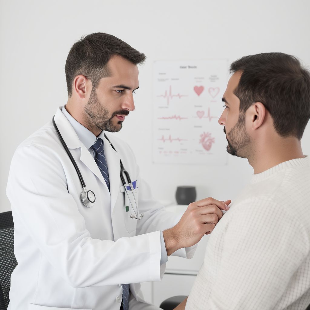 A kivizsgálás során szakorvos értékeli a pulzus okait.