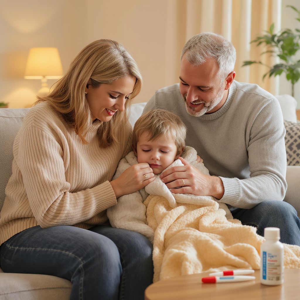 A lázcsillapítás elősegíti a gyorsabb felépülést és kényelmet.