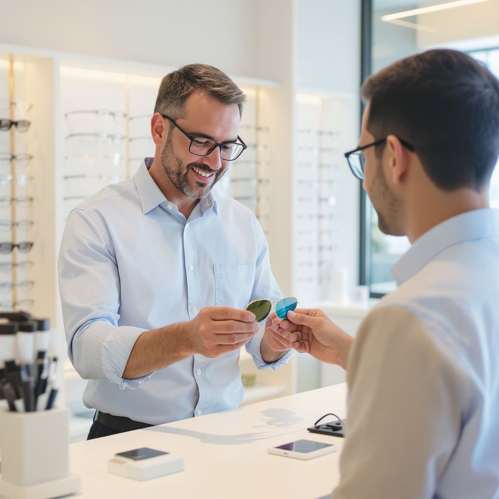 A lencsék anyaga és bevonatai befolyásolják a látást.