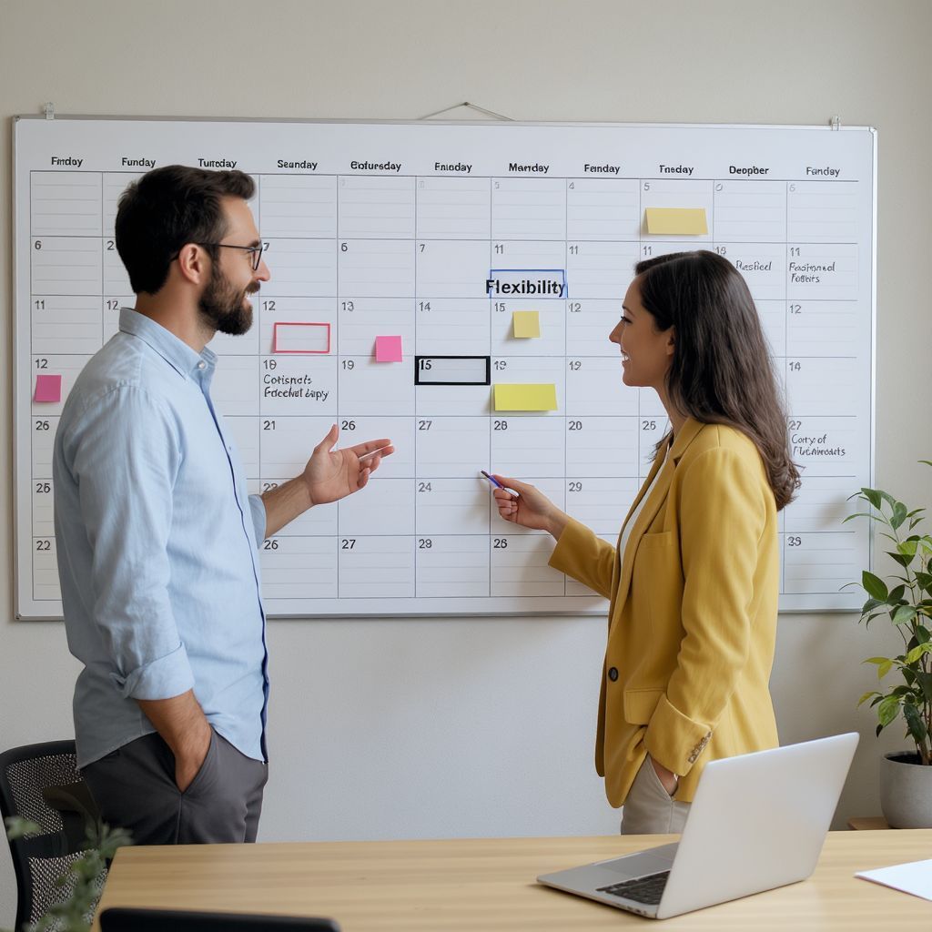 A rugalmas munkaidő növeli a dolgozók elégedettségét.