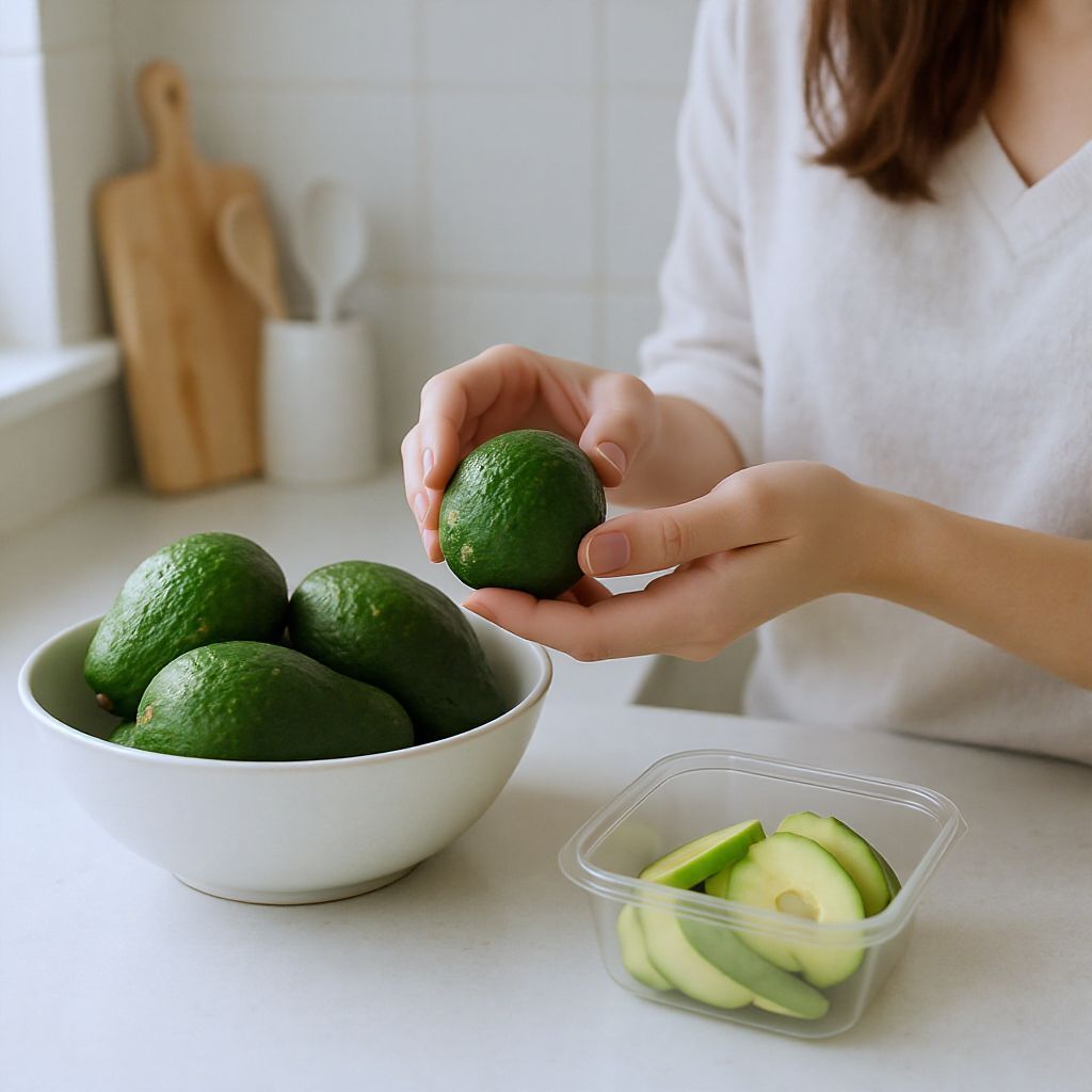 Az avokádót hűtve és nyersen tárold a frissességért.