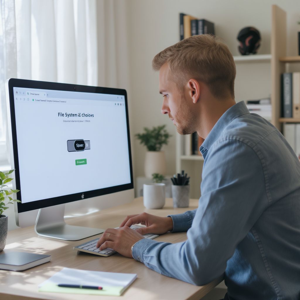 Az exFAT idealis nagy fájlok kezelésére és kompatibilitásra.