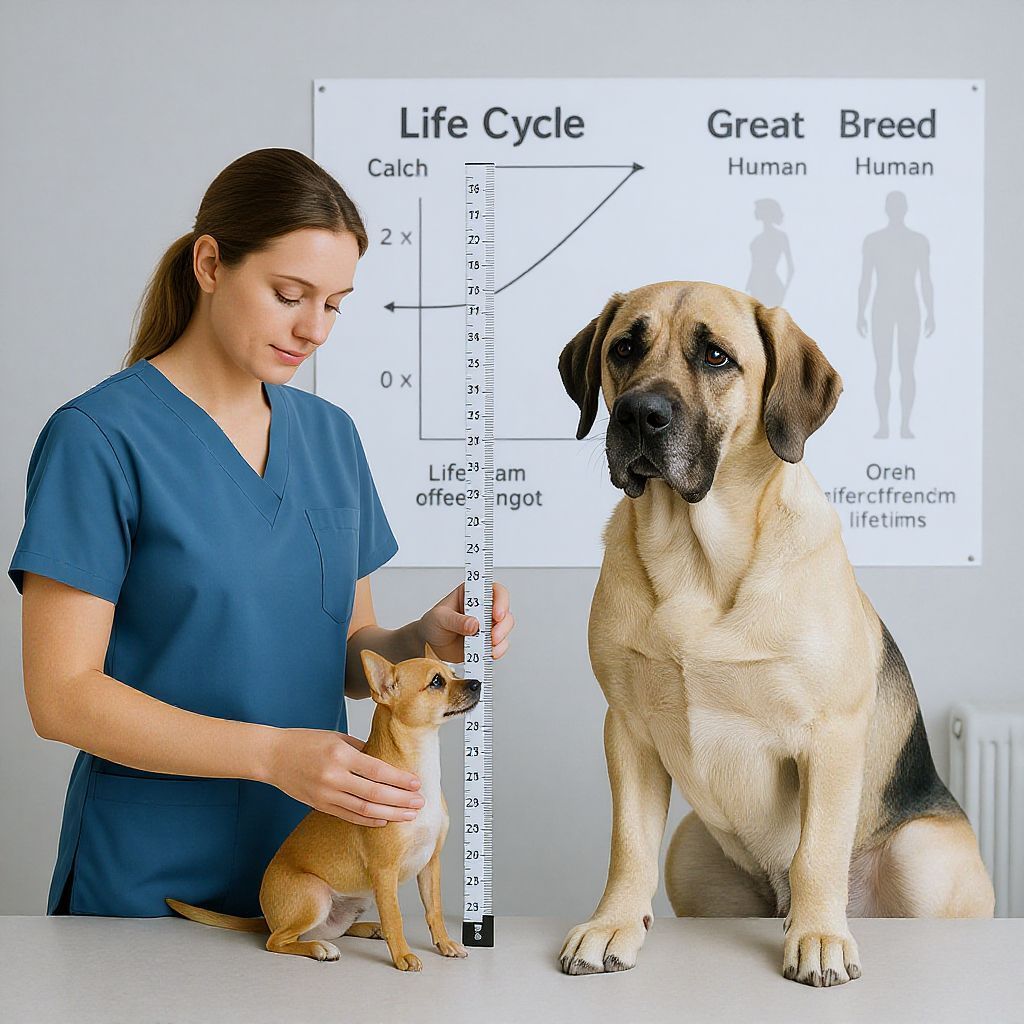 A kisebb fajták gyakran hosszabb életűek, mint a nagyok.