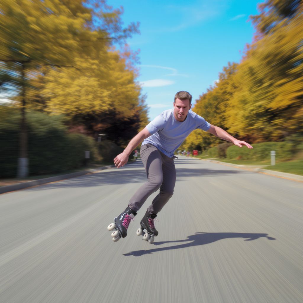 A kanyarodásnál fontos a testsúly helyes áthelyezése.