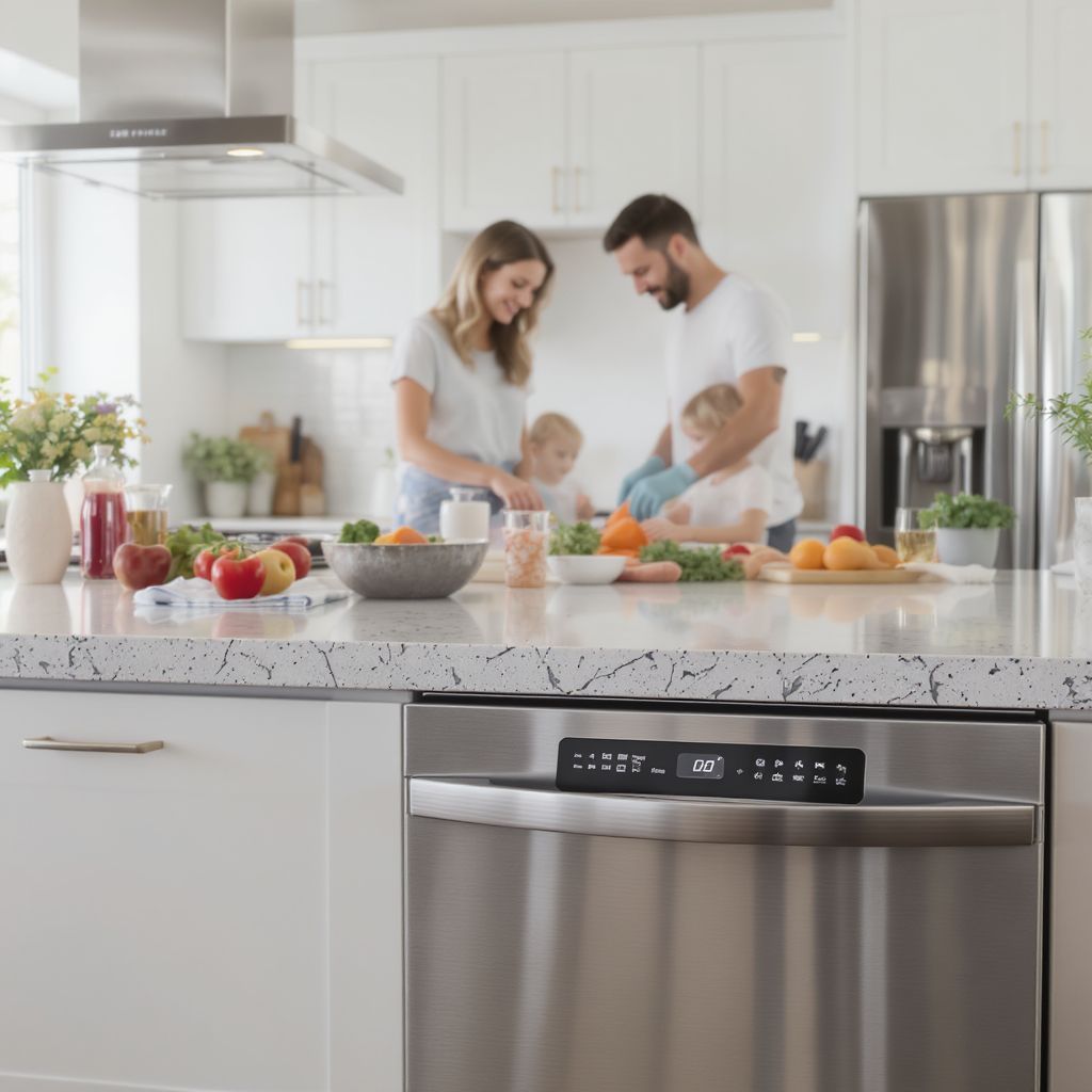 A modern mosogatógépek okos funkciói megkönnyítik a háztartást.