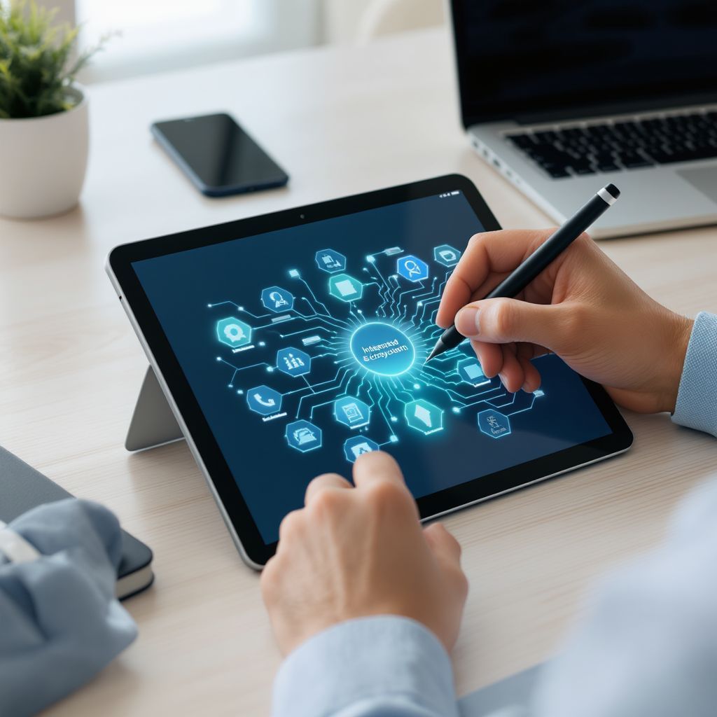 Az ökoszisztéma a felhasználói élményt és eszközök összekapcsolását javítja.