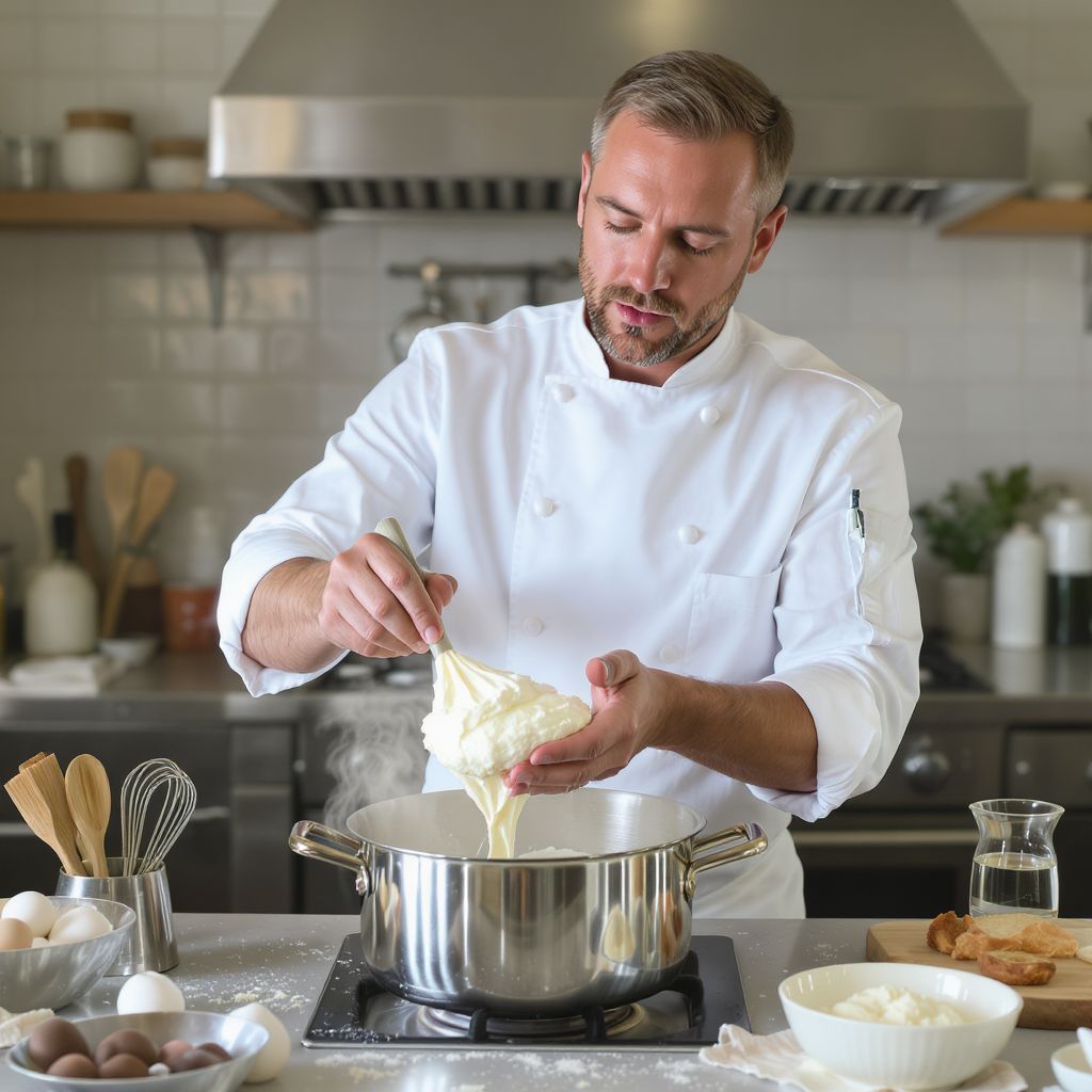 A tojásfehérjét gőz fölött verve stabilabb habot kapunk.