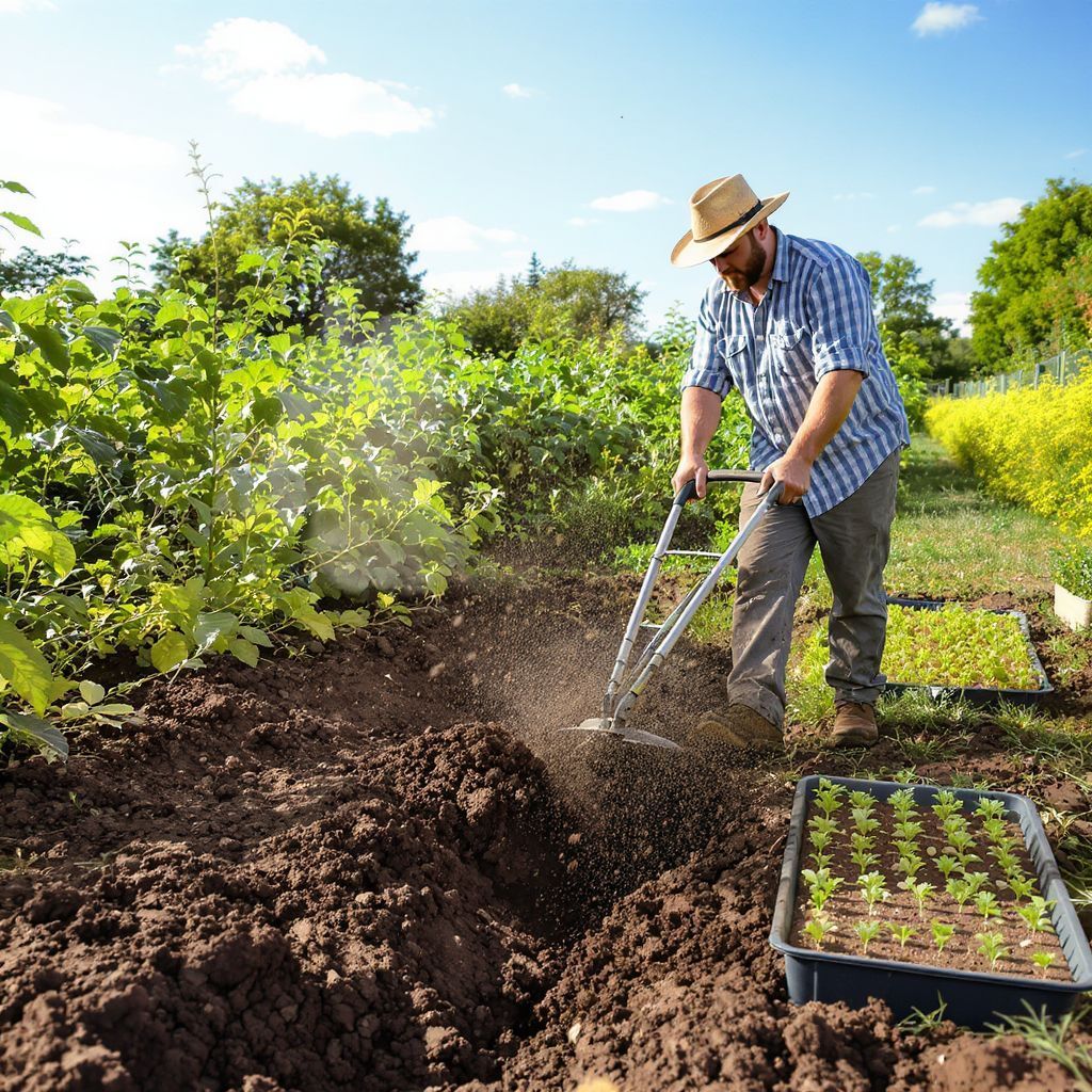 A megfelelő talajelőkészítés kulcs a gazdag burgonyaterméshez.