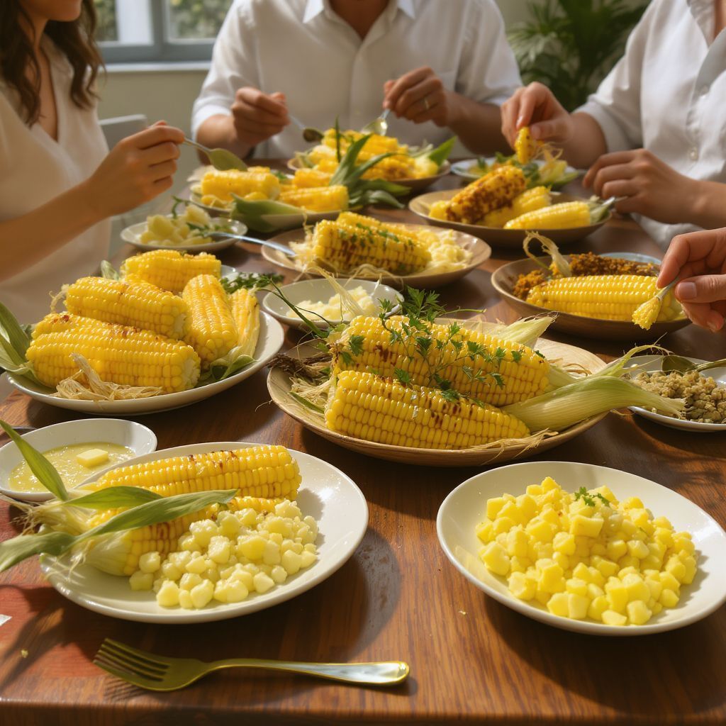 A főtt kukoricát lime-mal és chippotléval is tálalhatjuk.