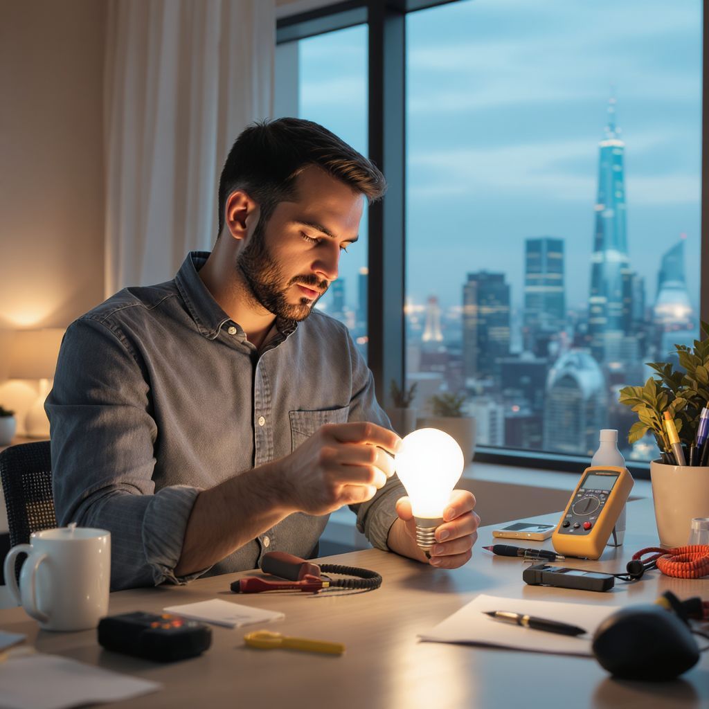 A LED-izzók technológiai fejlődése forradalmasítja az energiatakarékosságot.
