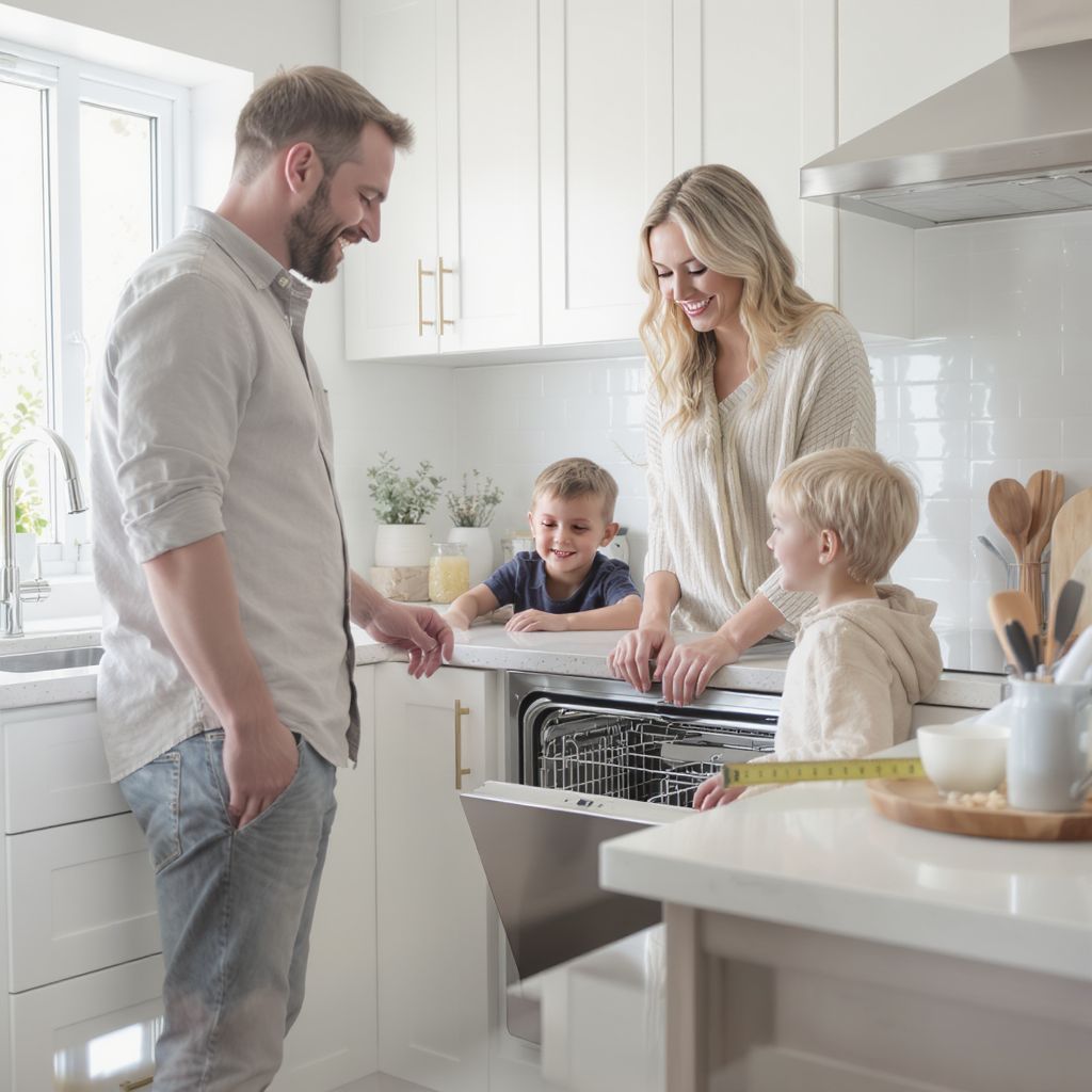 A konyha mérete határozza meg a mosogatógép típusát.