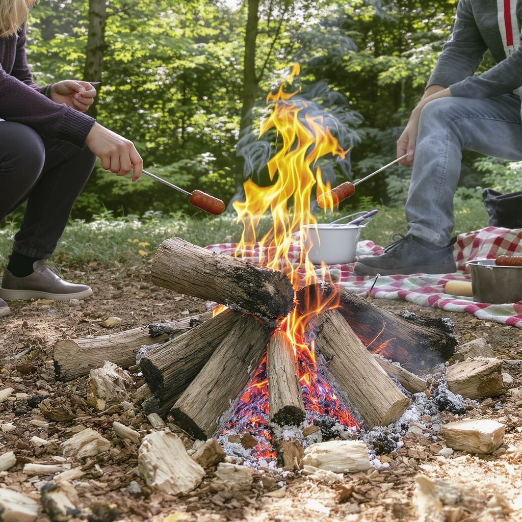 A tűzrakás alapja a megfelelő helyválasztás és előkészítés.
