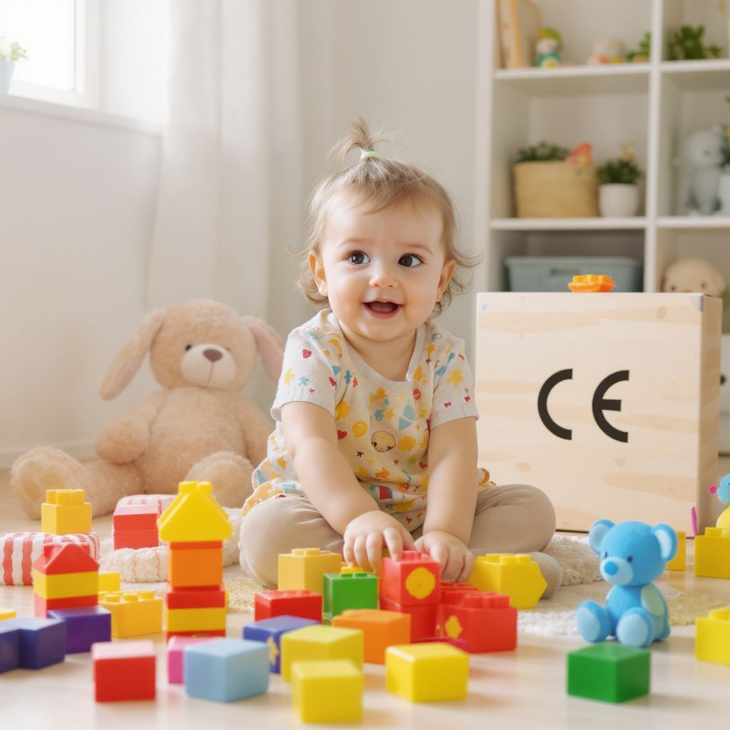 A CE jelölés garantálja a játékok biztonságát.