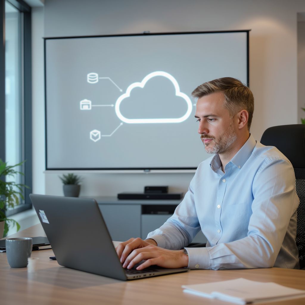 A felhő alapú tárolás lehetővé teszi az adatok könnyű elérését.