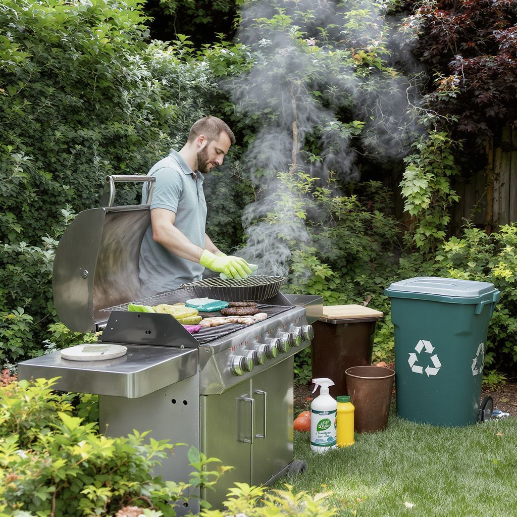 A fenntartható grillezés csökkenti a környezeti lábnyomot.