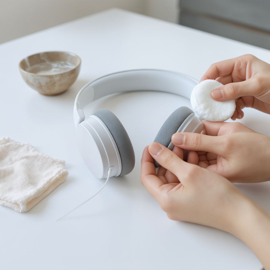 A fülpárnák cseréje 6 hónaponként ajánlott a higiénia érdekében.