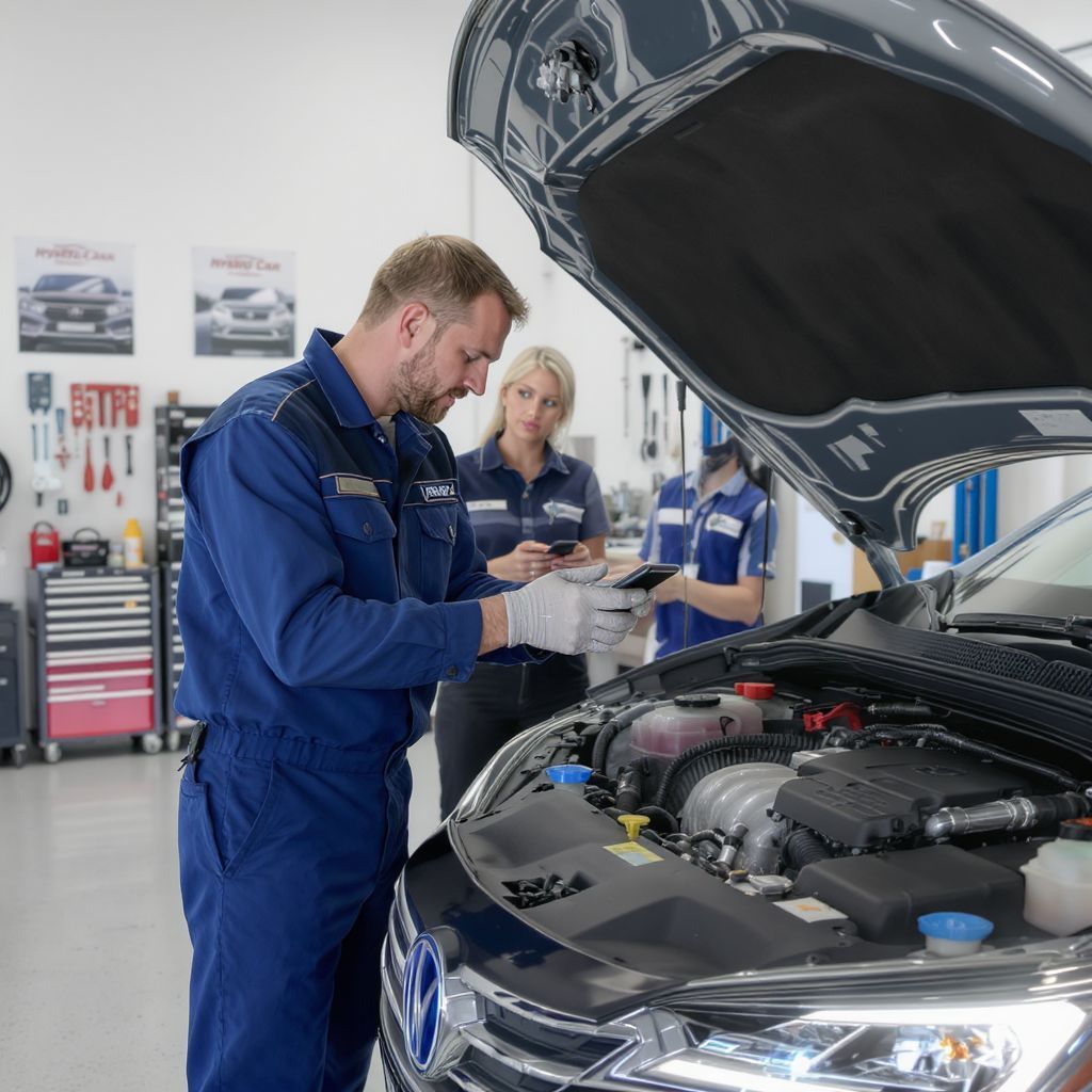 A hibrid autók rendszeres karbantartása meghosszabbítja élettartamukat.