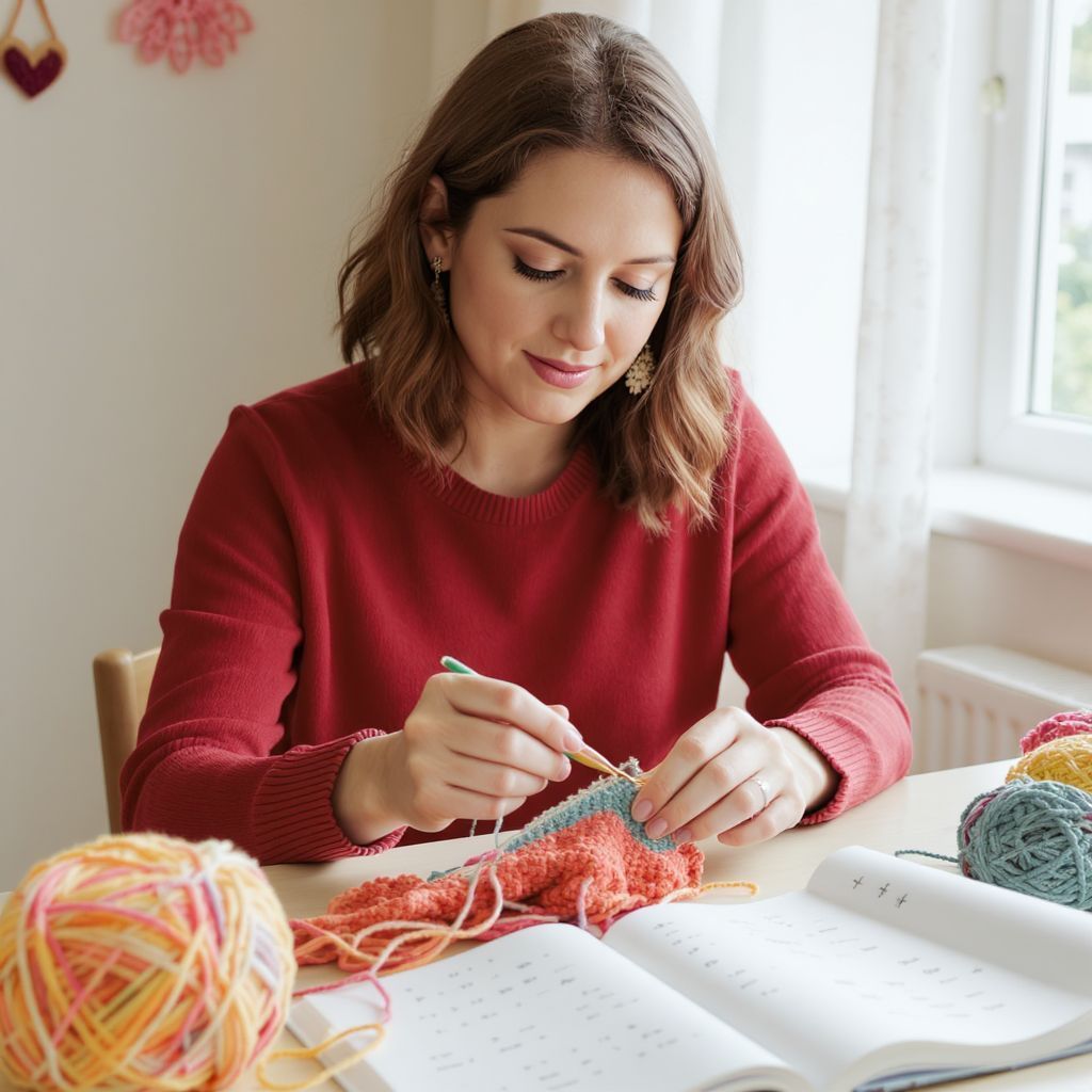 A horgolás jelei kulcsszerepet játszanak a minták megértésében.