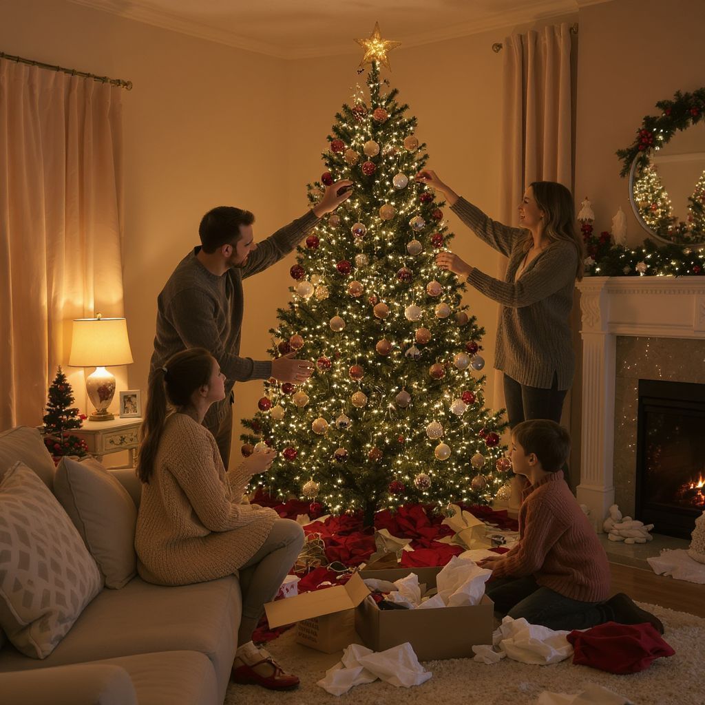 Karácsonyfát Vízkeresztkor bontunk, tisztelettel az ünnep iránt.