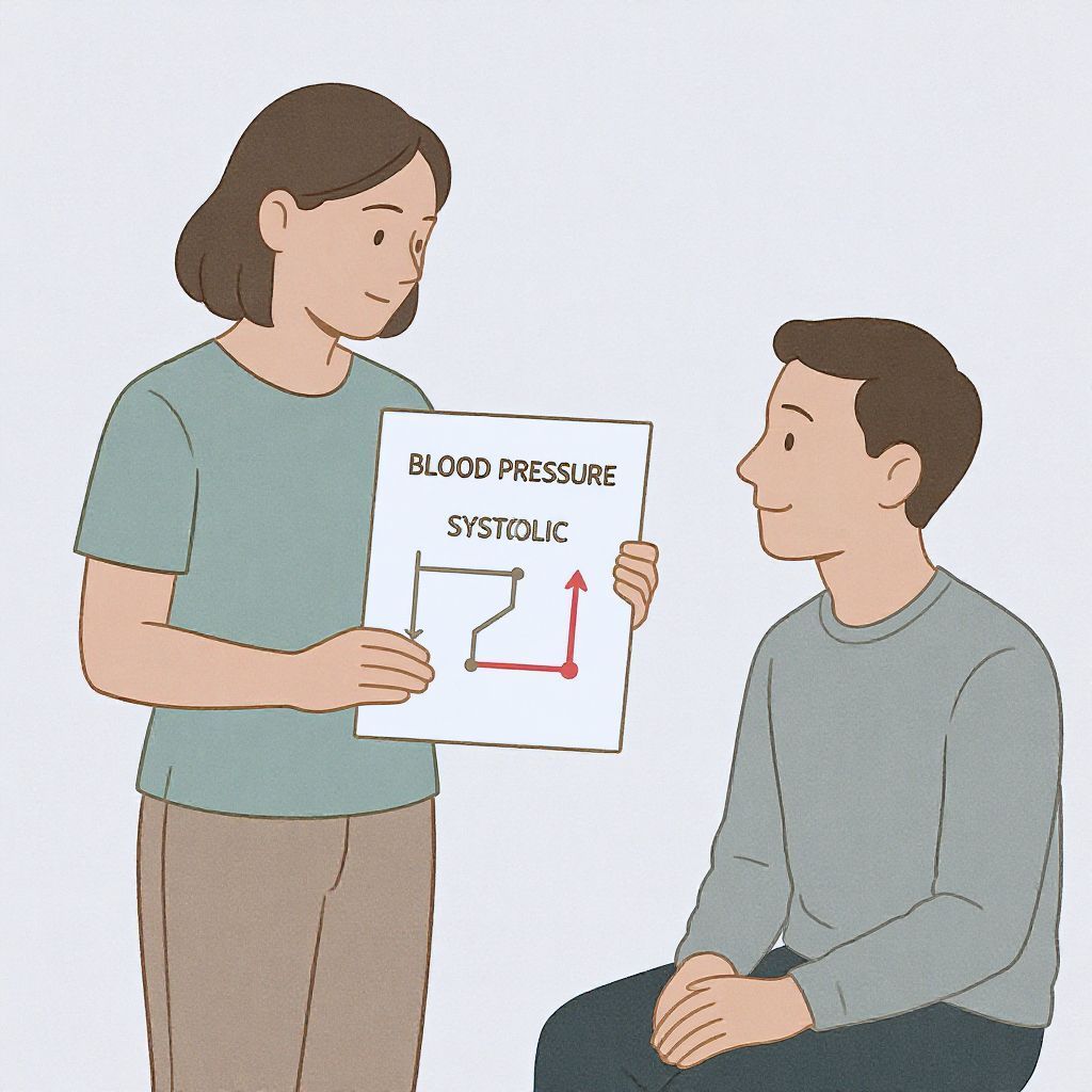 A pulzusnyomás a szívműködés változásait tükrözi.