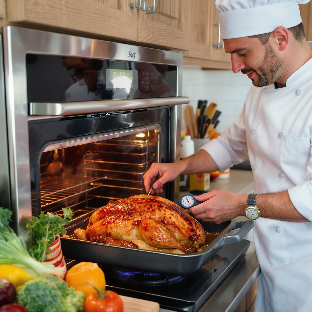 A megfelelő hőmérséklet kulcsszerepet játszik a ropogós bőrben.