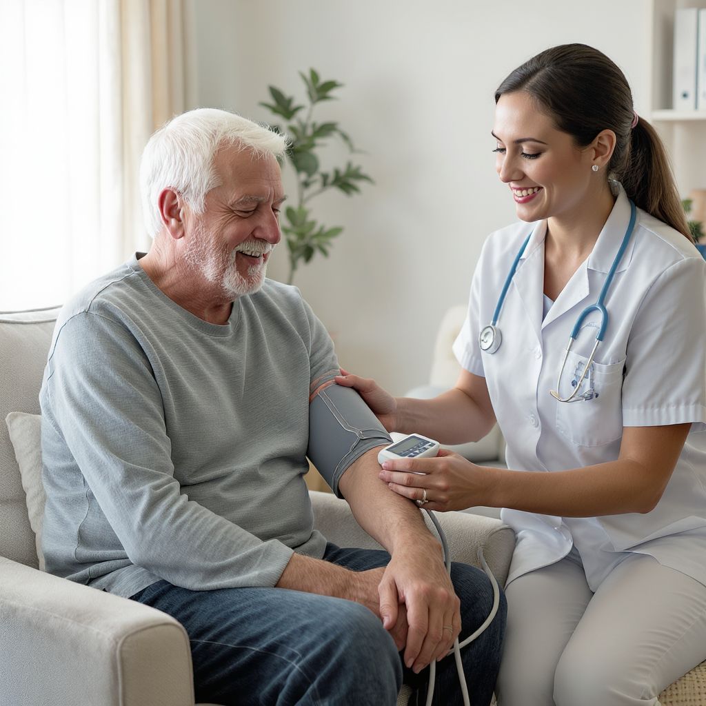 A vérnyomásmérés előtt pihenjünk legalább öt percet.