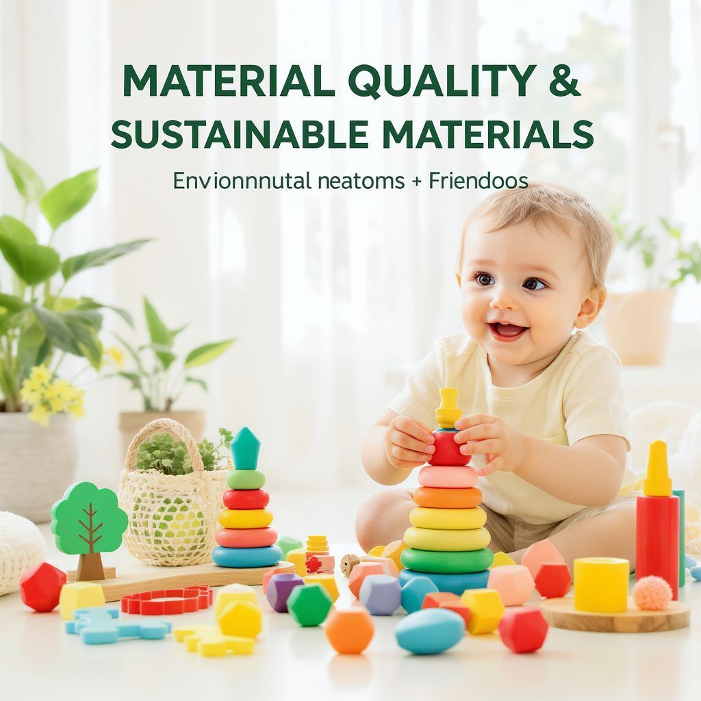 A fenntartható játékok csökkentik a környezeti terhelést.