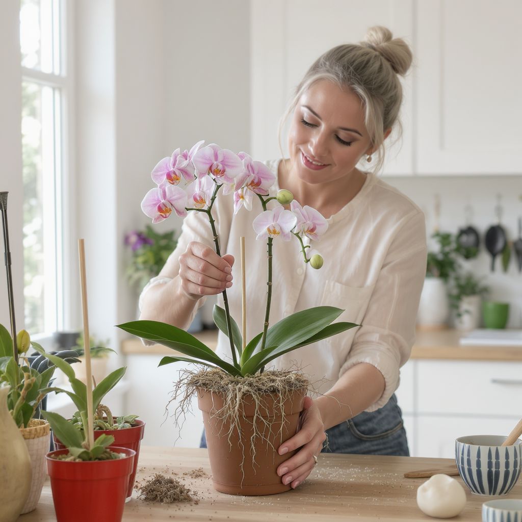 Az átültetés után a rendszeres páratartalom elengedhetetlen.