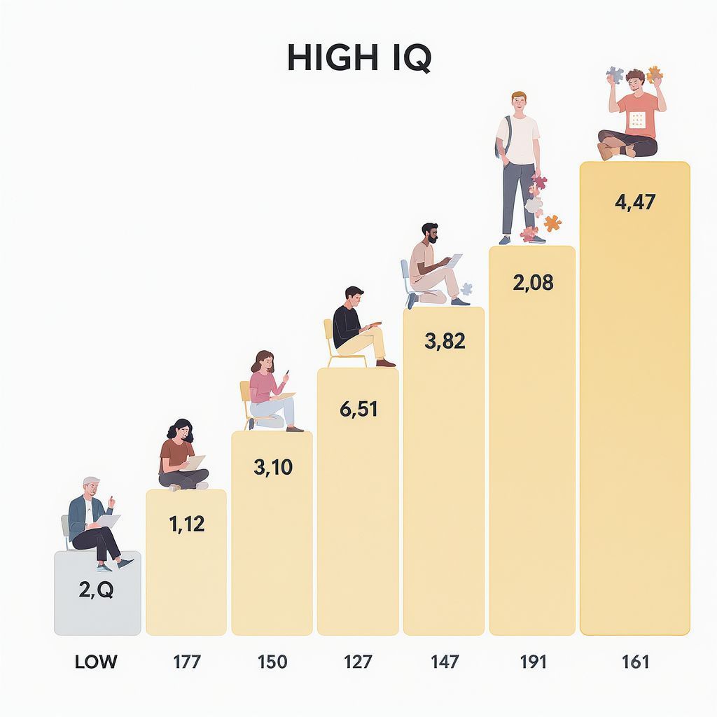 Az IQ skálák segítenek a mentális képességek azonosításában.