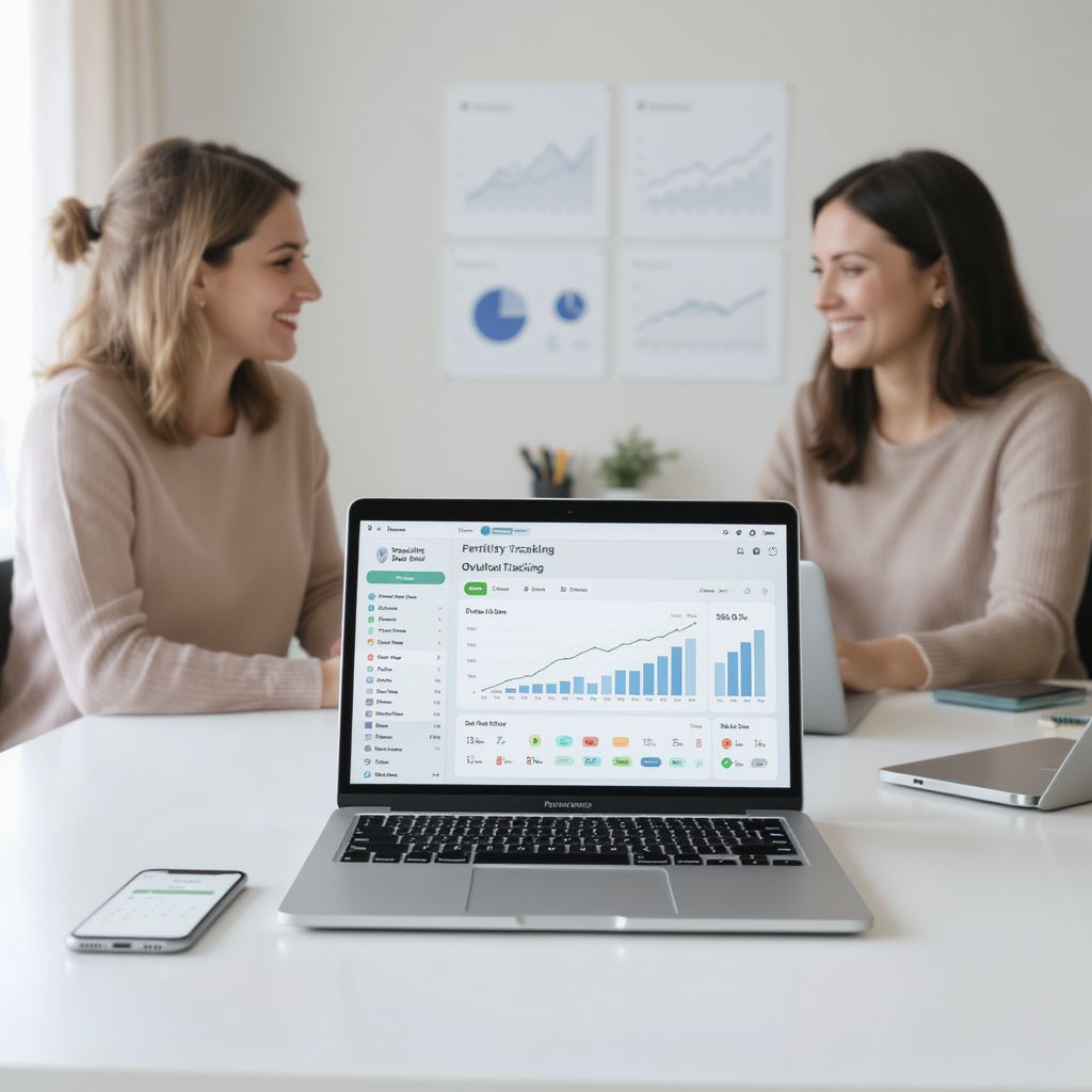 Digitális applikációk segítik a termékenység nyomon követését.