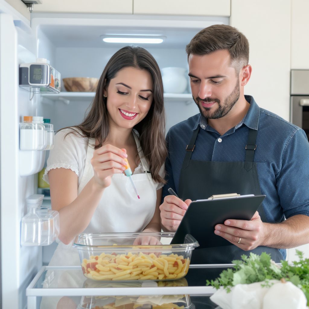 A főtt tészta hűtése csökkenti a baktériumok szaporodását.
